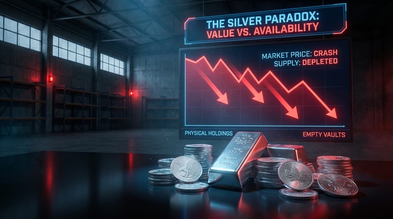 은 시장의 기괴한 괴리: 실물 재고 바닥과 가격 조작의 끝